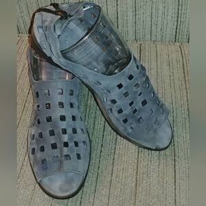 Arche Drick peeptoe leather shoes